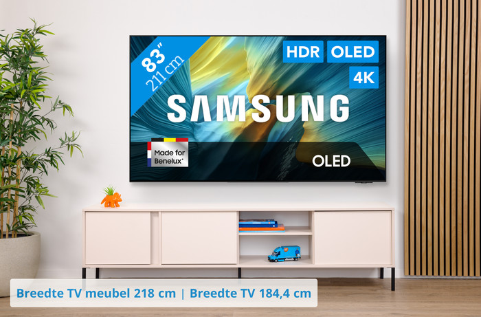 Samsung 83" QD-OLED S95F 4K (2025) visual Coolblue 1