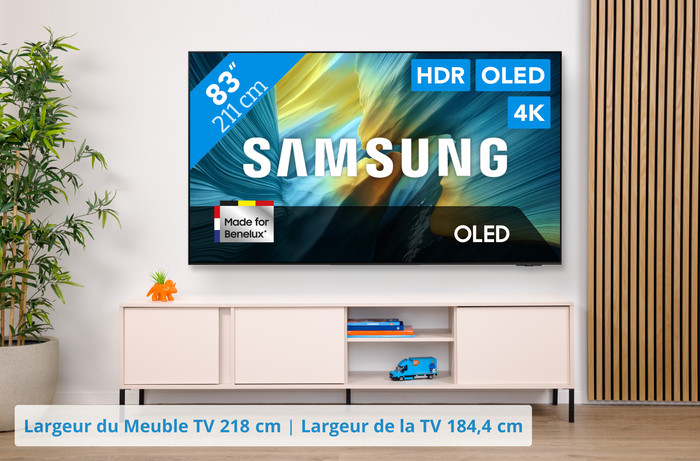 Samsung 83" QD-OLED S95F 4K (2025) visuel Coolblue 1