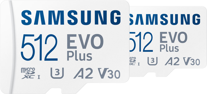 Samsung Micro SDXC EVO Plus 512 Go Lot de 2 Main Image