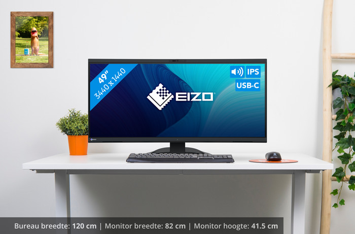 EIZO FlexScan EV3450XC-BK visual Coolblue 1