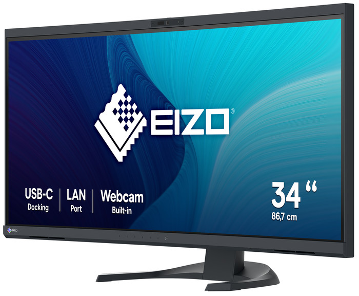 EIZO FlexScan EV3450XC-BK voorkant