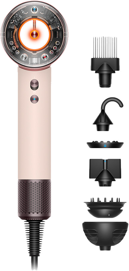 Dyson Supersonic Nural Curly + Coily Ceramic Pink Main Image