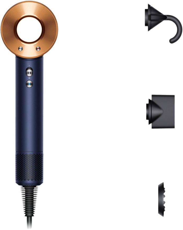 Dyson Supersonic Straight + Wavy Prussian Blue accessory