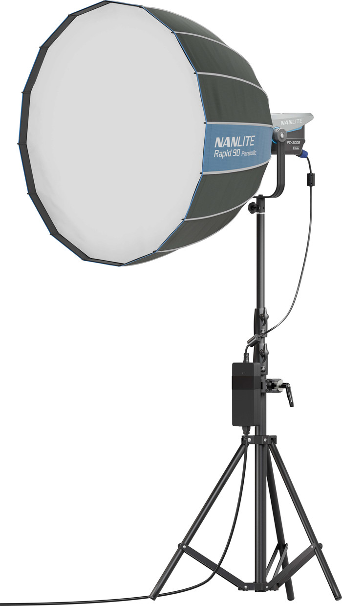 Nanlite Rapid Parabolic Softbox 90cm right side