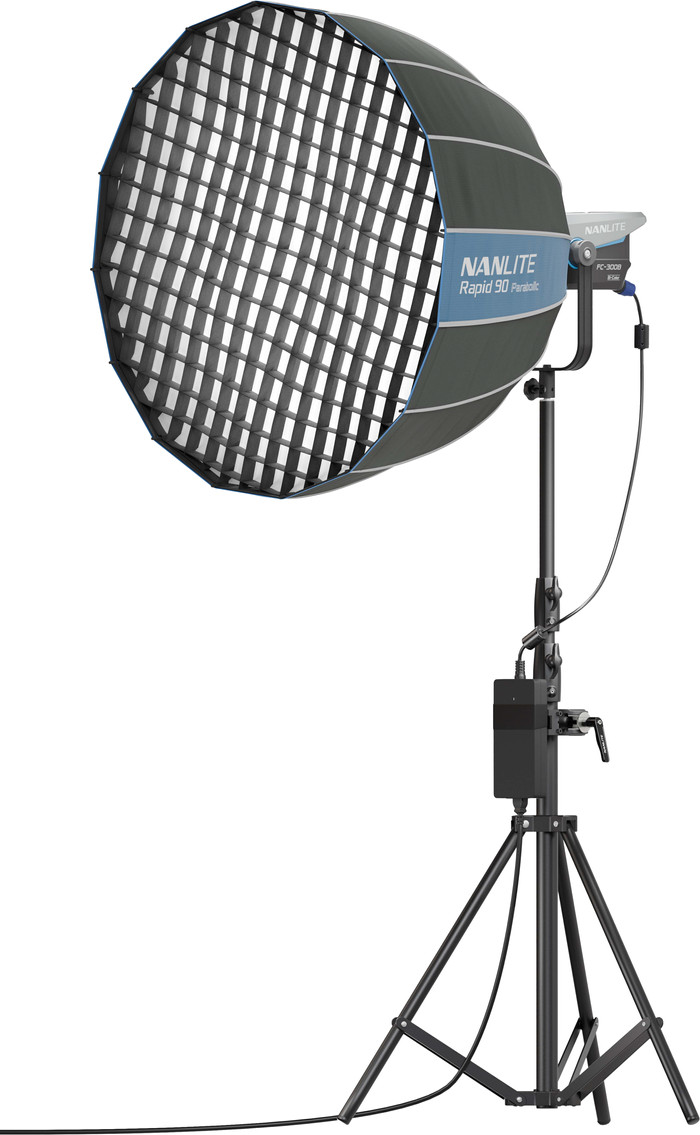 Nanlite Rapid Parabolic Softbox 90cm right side