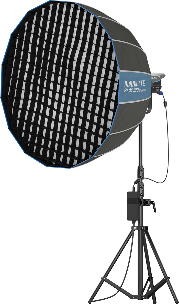 Nanlite Rapid Parabolic Softbox 120cm right side