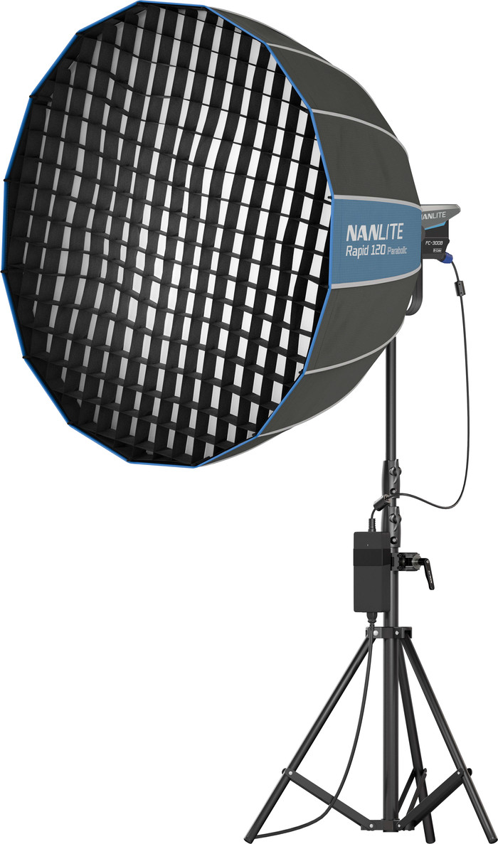 Nanlite Rapid Parabolic Softbox 120cm right side
