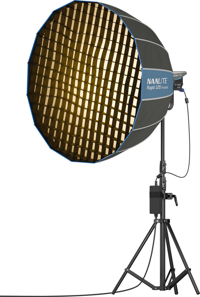 Nanlite Rapid Parabolic Softbox 120cm right side
