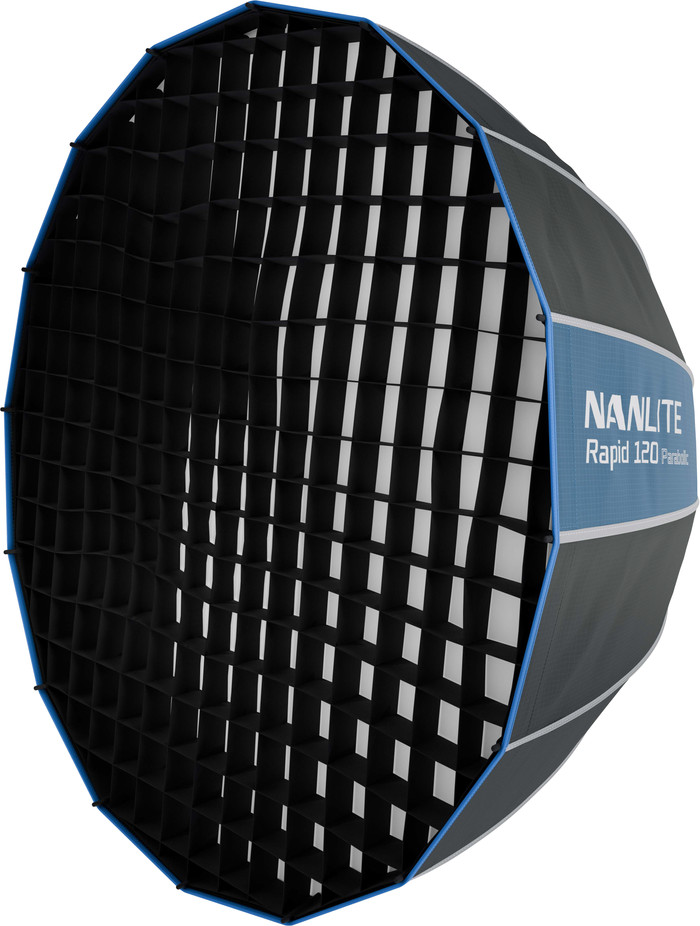 Nanlite Rapid Parabolic Softbox 120cm right side