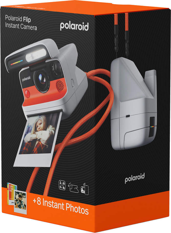 Polaroid Flip White + Color Film (8 units) packaging