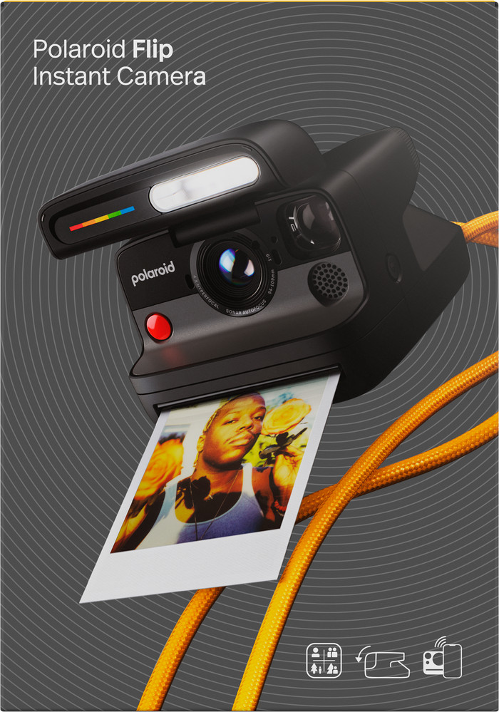 Polaroid Flip Noir emballage