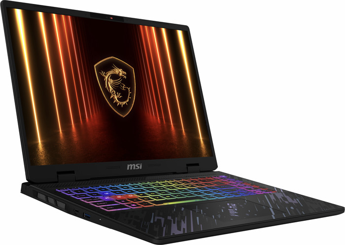 MSI Pulse A16 AI+ C3XWFKG-013BE AZERTY côté gauche