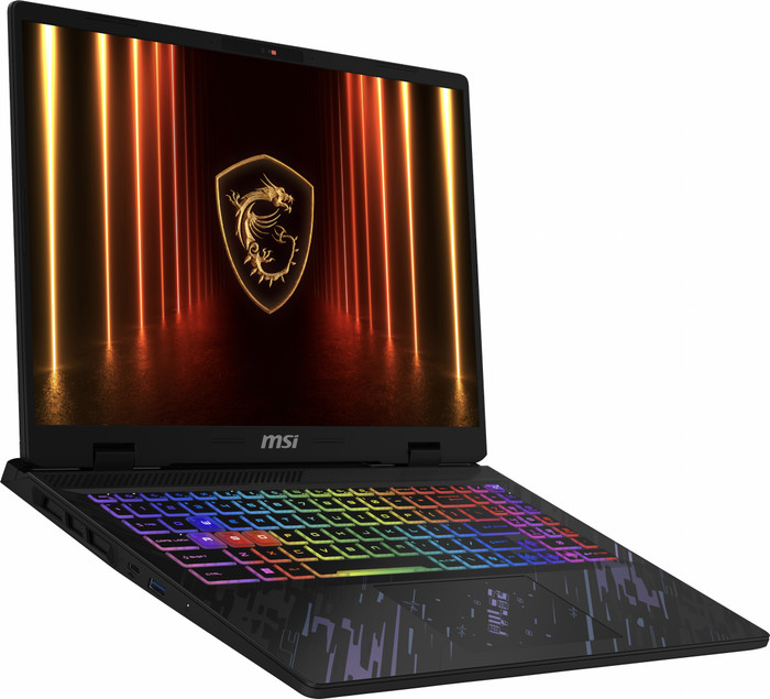 MSI Pulse A16 AI+ C3XWFKG-013BE AZERTY côté gauche