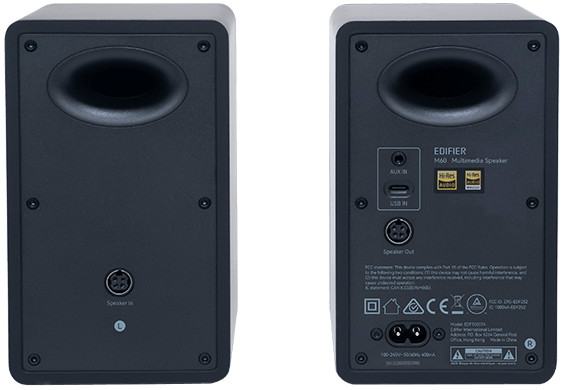 Edifier M60 Noir détail