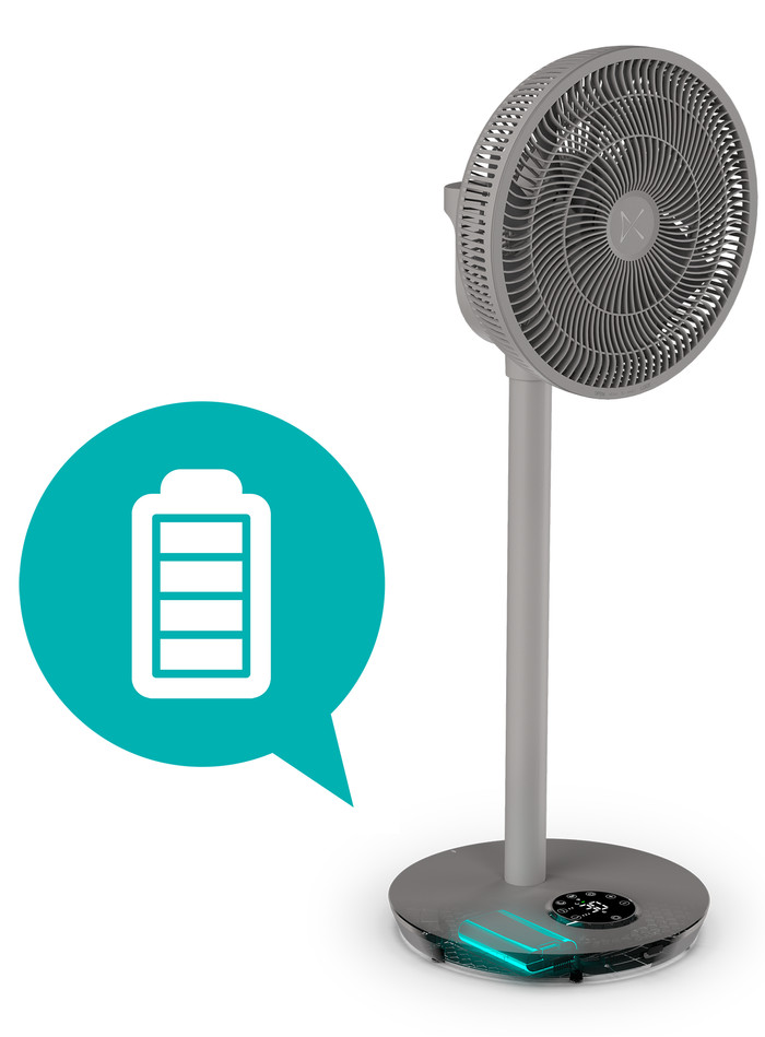 Duux Battery Pack pour Duux Whisper Flex 10,8 Volts produit à l'usage