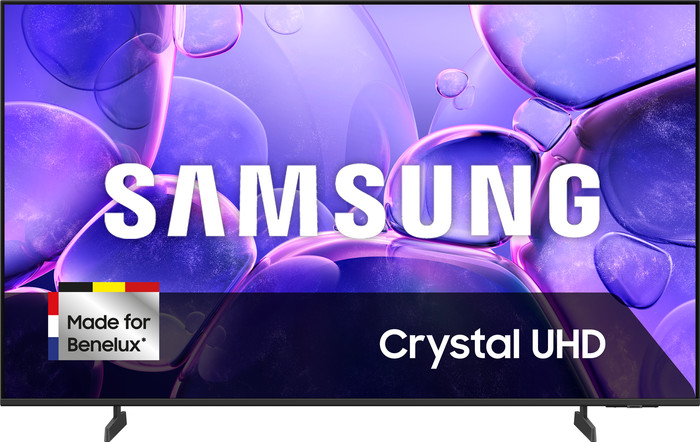 Samsung 43" Crystal UHD U8070F 4K (2025) + Samsung HW-B450F (2025) voorkant