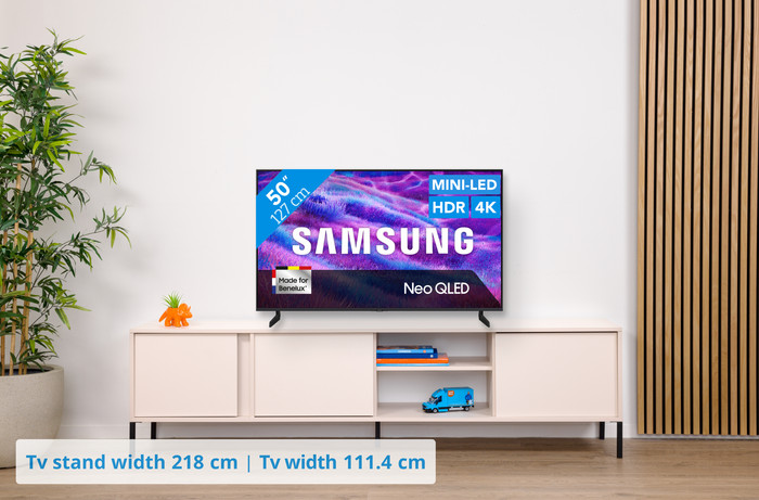 Samsung 50 inches Neo QLED QN82F 4K (2025) + Samsung HW-B66CF (2025) visual Coolblue 1