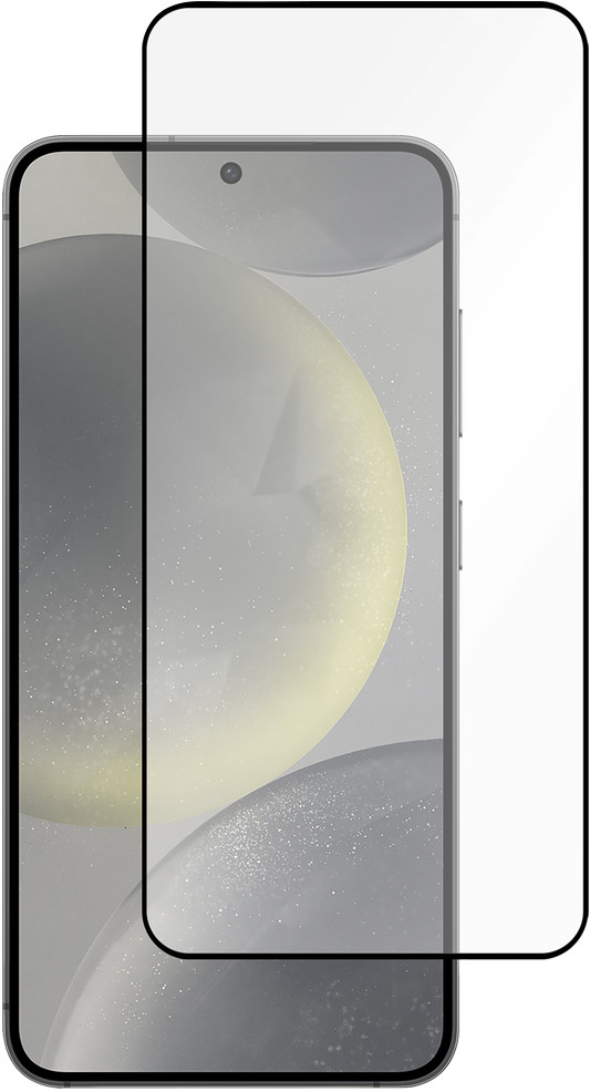 Just In Case Full Cover Samsung Galaxy S24 Protège-écran Noir Main Image