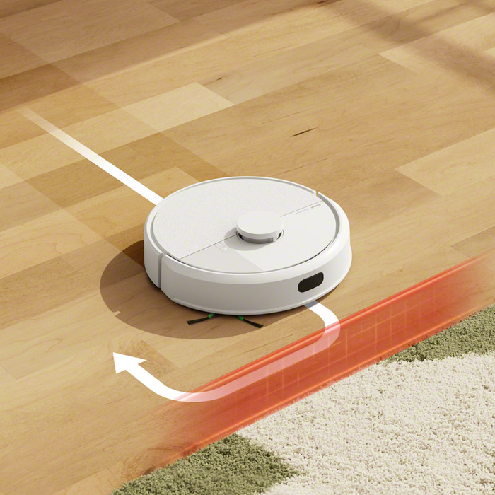 iRobot Roomba 105 Combo White product in gebruik