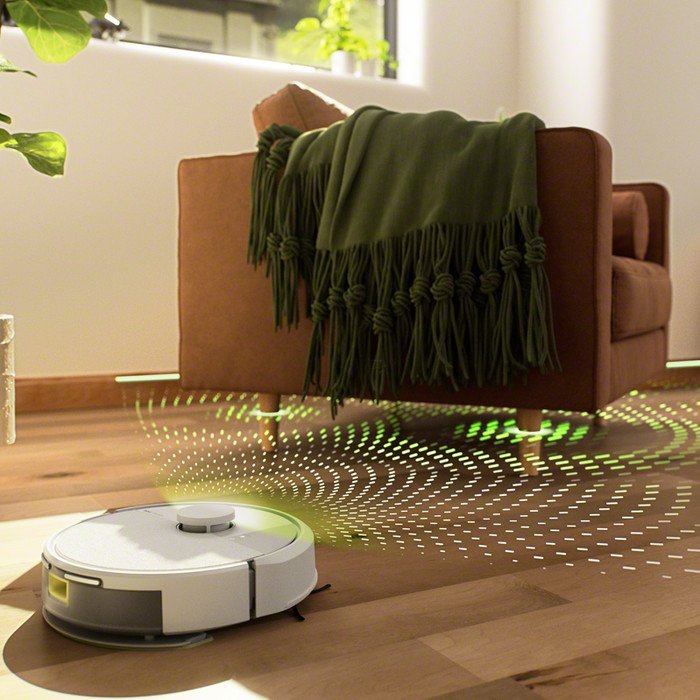 iRobot Roomba 105 Combo White product in gebruik