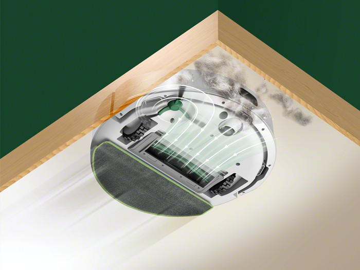 iRobot Roomba 105 Combo White product in gebruik