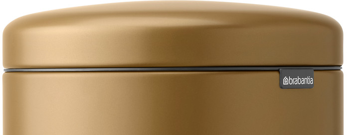 Brabantia NewIcon Pedaalemmer 30 liter Warm Brass detail