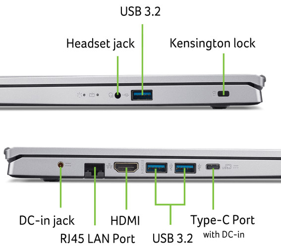 Acer Aspire Go 15 AG15-42P-R848 visual leverancier