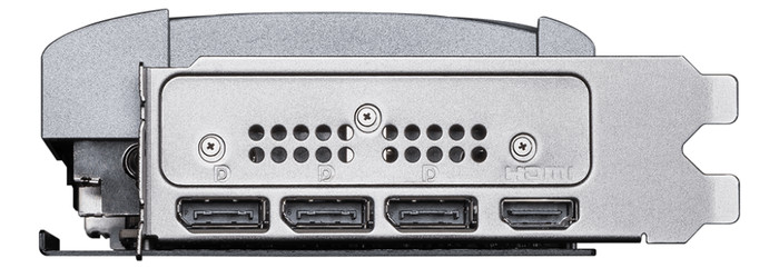 MSI GeForce RTX 5070 VENTUS 2X OC 12GB left side