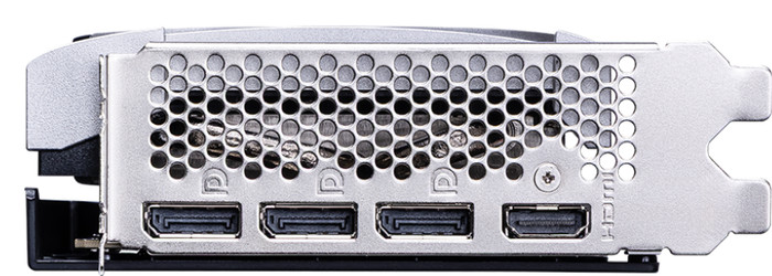 MSI GeForce RTX 5060 Ti VENTUS 3X OC 16 Go côté gauche