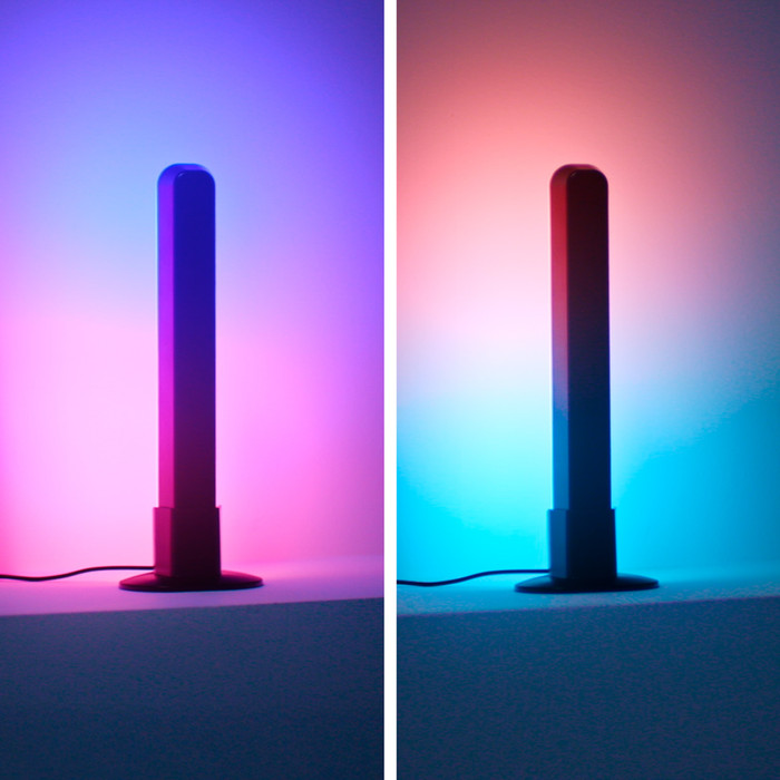 WiZ Gradient Light Bar Lot de 2 produit à l'usage