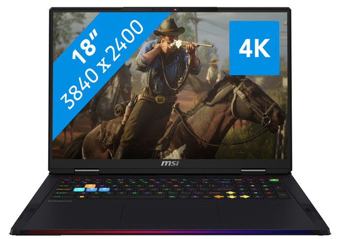 MSI Raider 18 HX AI A2XWIG-231BE AZERTY Main Image