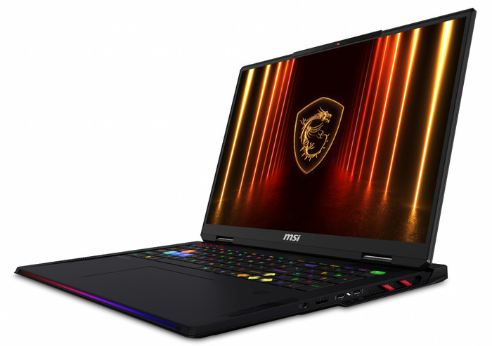 MSI Raider 18 HX AI A2XWIG-231BE AZERTY côté droit