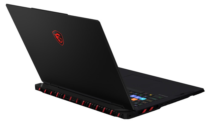 MSI Raider 18 HX AI A2XWIG-231BE AZERTY arrière