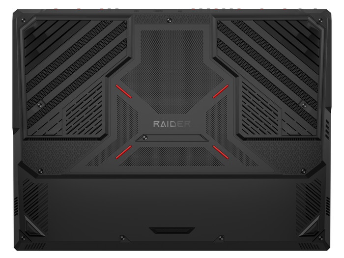 MSI Raider 18 HX AI A2XWIG-231BE AZERTY dessous