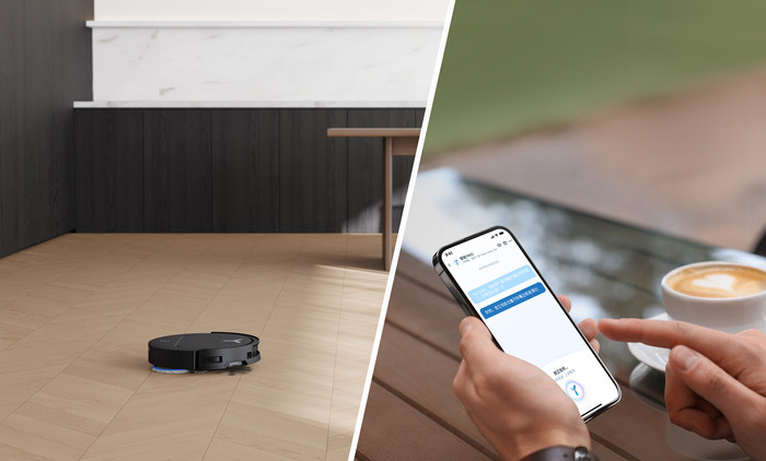 Ecovacs Deebot T50 Pro OMNI Gen 2 product in gebruik