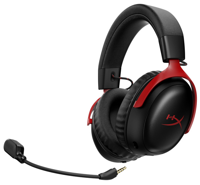 HyperX Cloud III S Wireless Red/Black right side