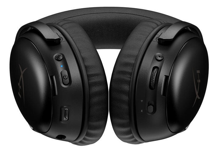 HyperX Cloud III S Sans Fil Noir dessous