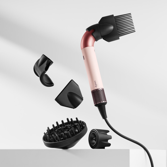 Dyson Supersonic r Curly+Coily Ceramic Pink produit à l'usage