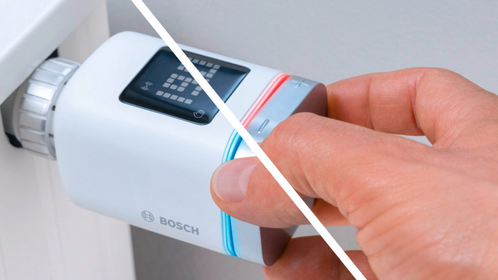 Bosch Slimme Radiatorknop 2 Matter product in gebruik