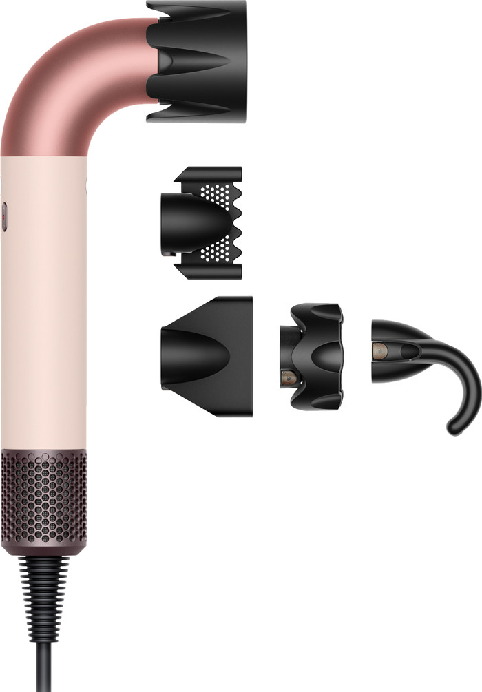 Dyson Supersonic r Straight+Wavy Ceramic Pink Main Image