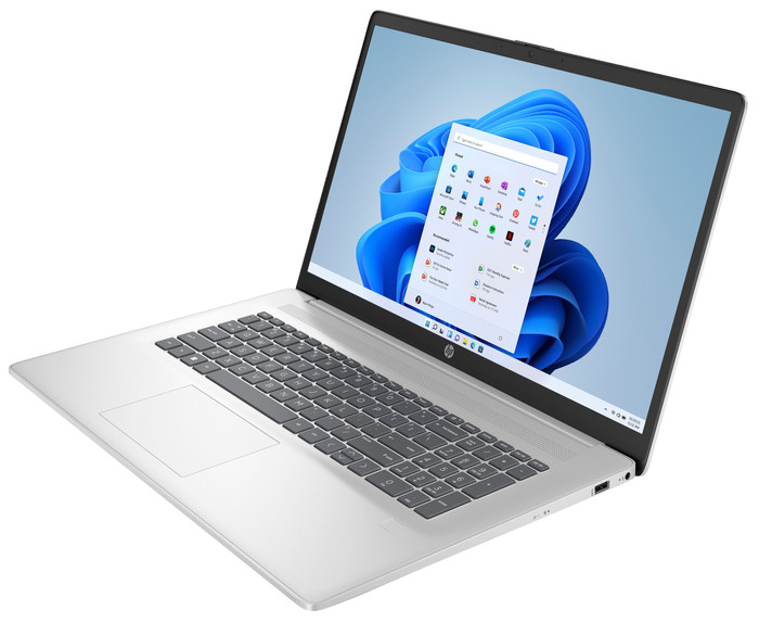 HP Laptop 17-cn4950nb Azerty rechterkant