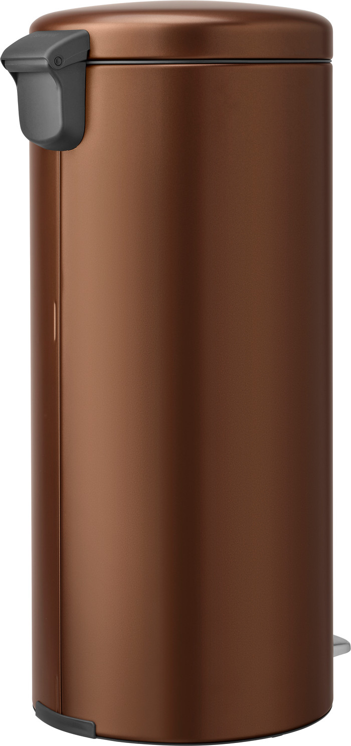 Brabantia NewIcon Pedaalemmer 30 liter Warm Bronze achterkant