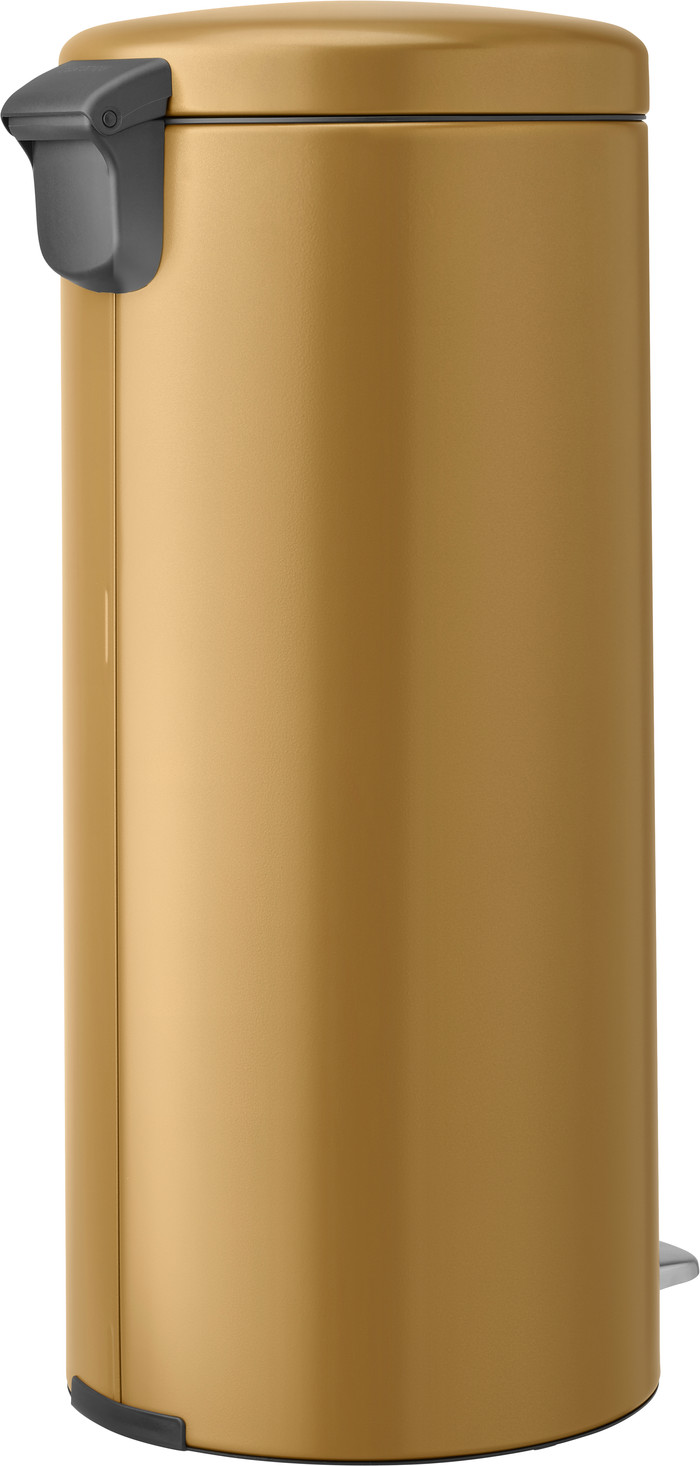 Brabantia NewIcon Pedaalemmer 30 liter Warm Gold achterkant