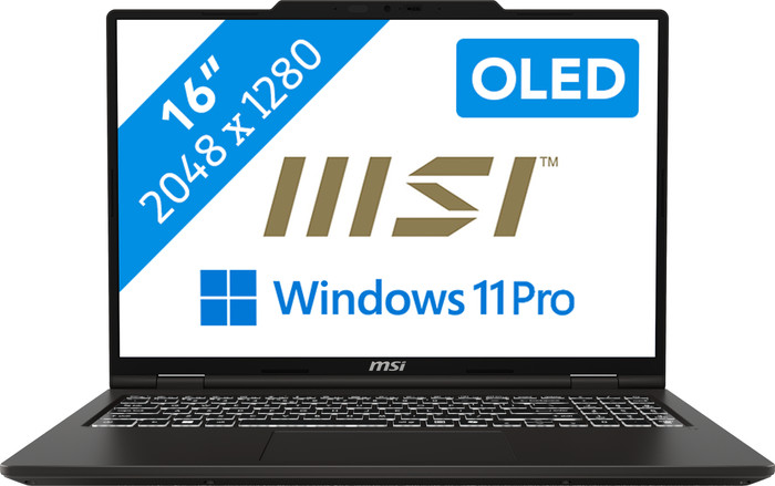 MSI VenturePro 16 AI OLED A2HVEG-024BE Azerty Main Image