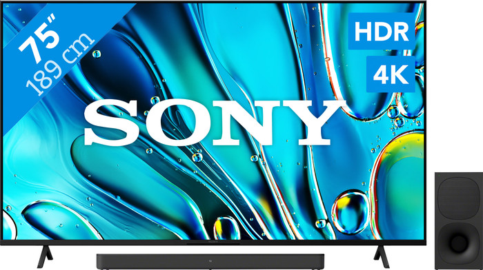 Sony BRAVIA 3 75 inches 4K LED (2025) + Sony HT-S400 Main Image