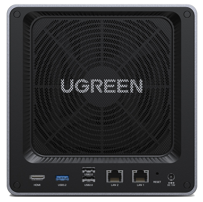UGREEN NASync DXP4800 Plus achterkant