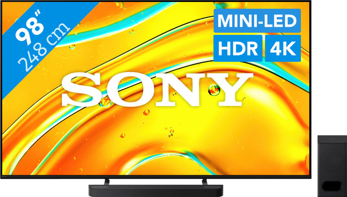 Sony Bravia 3 98" XR Mini-LED (2025) + Sony Bravia Theatre Bar 6 Noir Main Image