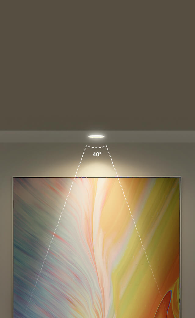 TP-Link Tapo L630 - White and Colored Light - GU10 - 4-pack product in use