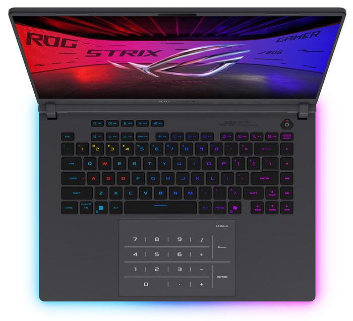 ASUS ROG Strix G16 G615LP-S5087W AZERTY top