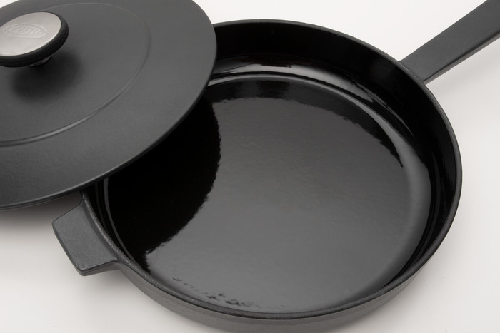 Boretti Solido Skillet 26 cm met Deksel detail